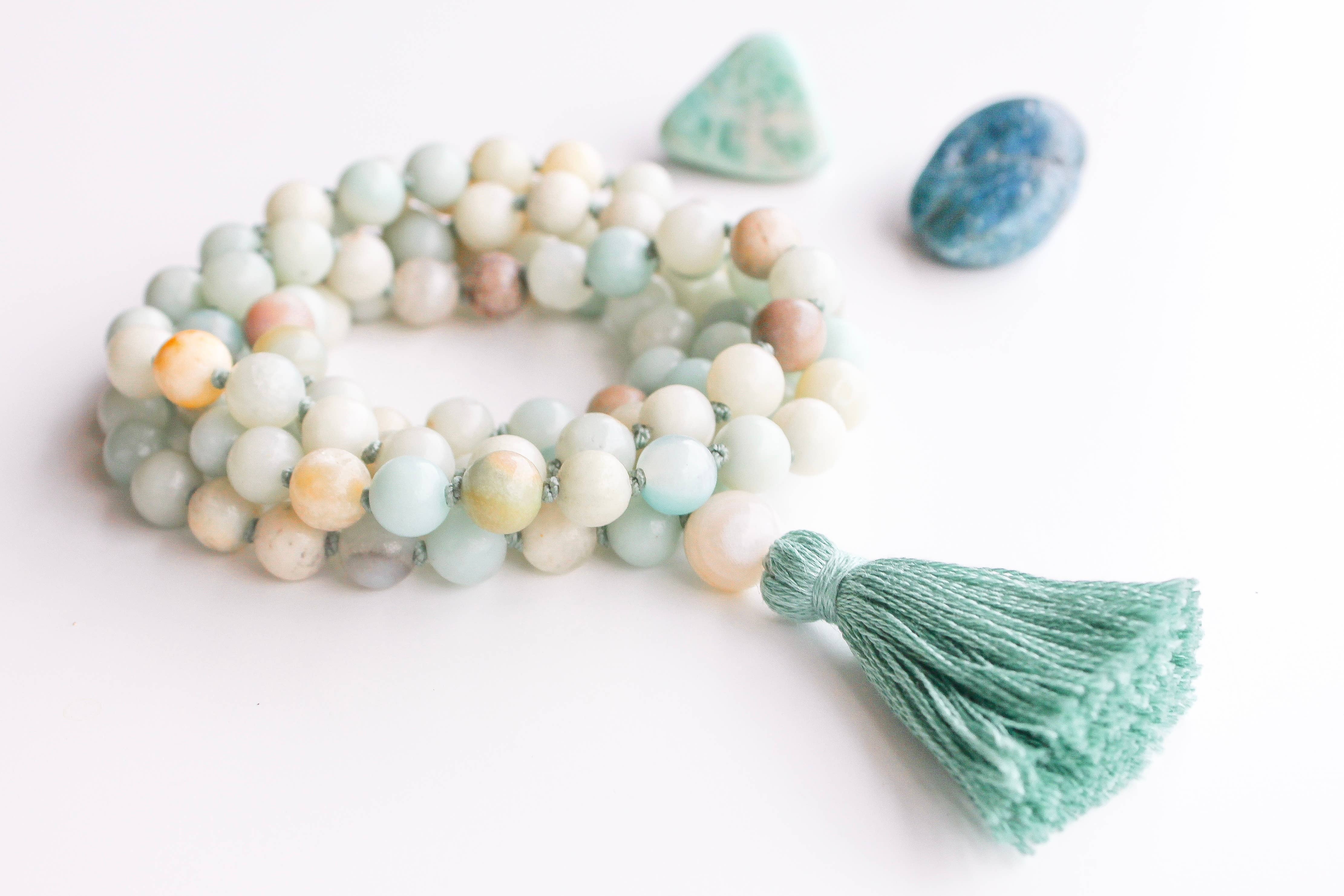 MadeByTheMoonchild - Wholesale Prayer Beads Necklace - Harmony Mala | Balance and Intuition2
