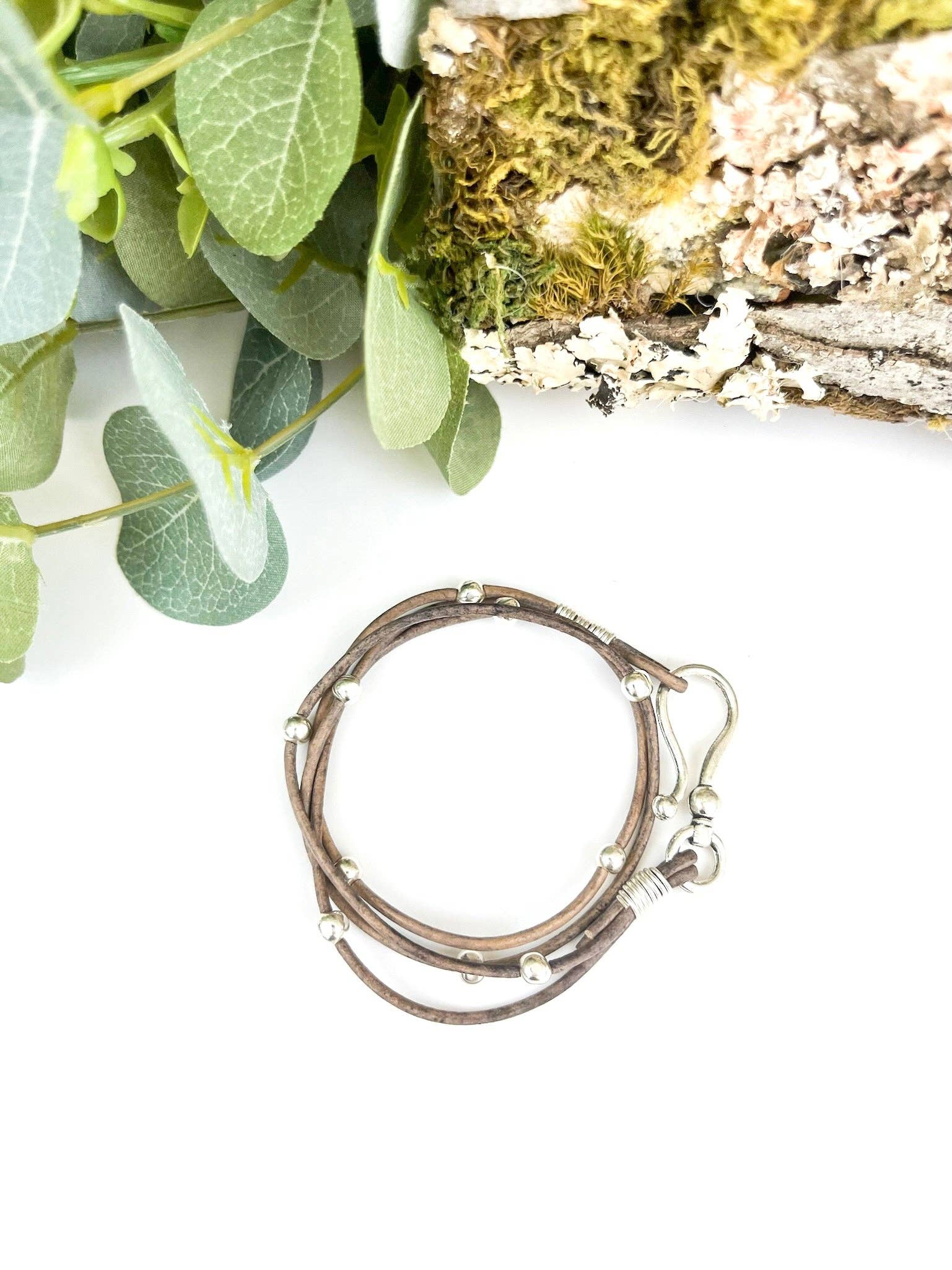 InspireDesigns - Wholesale Jewelry Set - Double Leather Hook Wrap9