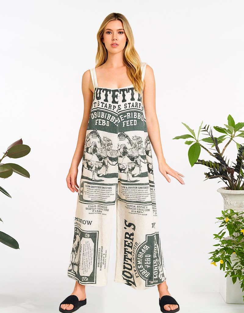 Kathmandu Imports - Wholesale Jumpsuit - Women's - WIDE LEG JUMPSUIT (TH-1926)14