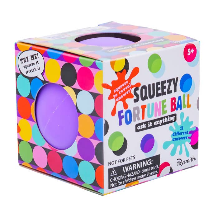 Toysmith - Wholesale Toy Set - Kids - Toysmith Squeezy Fortune Ball7