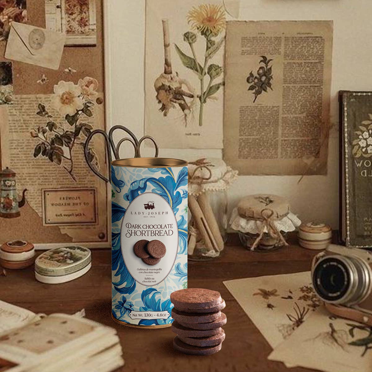 Lady Joseph - Vente Biscuits - Biscuits au beurre et chocolat biscuits sablés au chocolat noir2