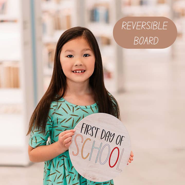 Pizarra circular colorida reversible para el regreso a clases | Borrado en seco para venta al por mayor de Beyond Measure Boards