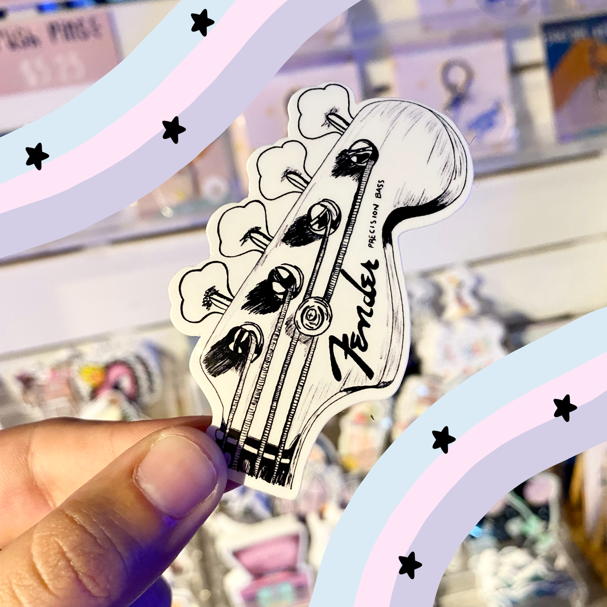 Get Stoked – Großhandel Aufkleber – Kotflügel-Bass0