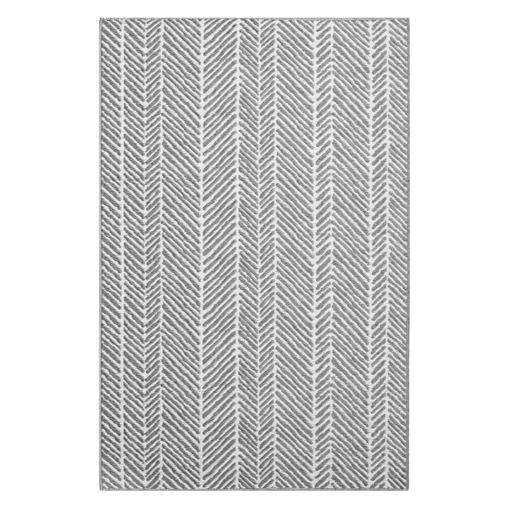 Taksha Italian Trellis Silver Outdoor Rugs for wholesale by Masterpiece Collection LLC