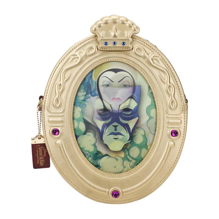 Bioworld Merchandising - Wholesale Crossbody Bag - Women's - Disney's Snow White Magic Mirror 3D Crossbody Novelty Bag1