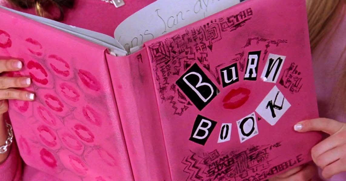 Novel Book Store – wholesale Wallet – Women's – Burn Book, Mean Girls 2004 Book Wallet6