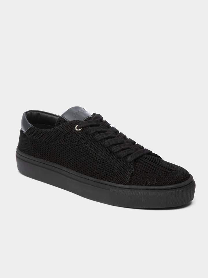 Edge Lo-Top Sneaker | TENCEL™ Knit, Leather for wholesale by The Good Man Brand