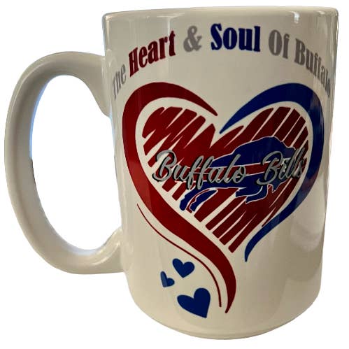 Tazza da caffè Buffalo Bills per la vendita all'ingrosso da parte di The Reiki Shop