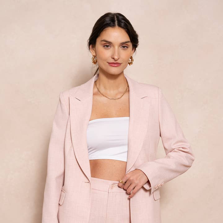 Attentif Paris – Engroshandel Habitjakke – til kvinder – [Heather] figursyet blazer til kvinder0