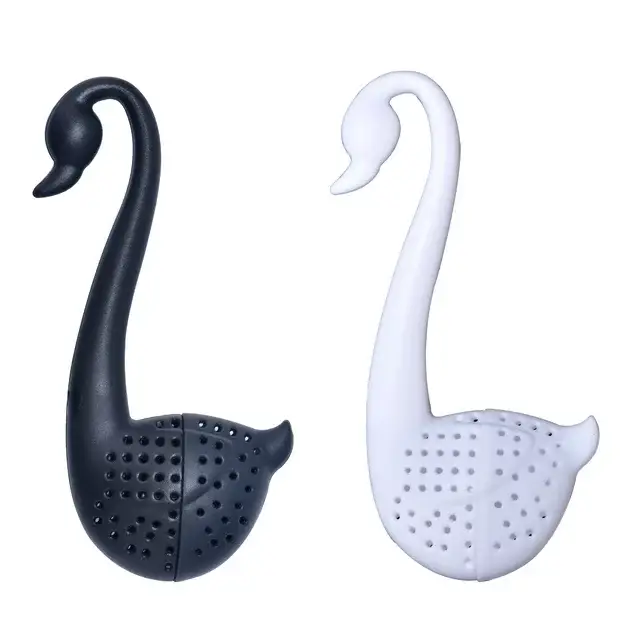 Magnifique Hearts - Wholesale Theevergiet/infuser - Elegante theefilter in zwaanvorm met zeef en infuser5