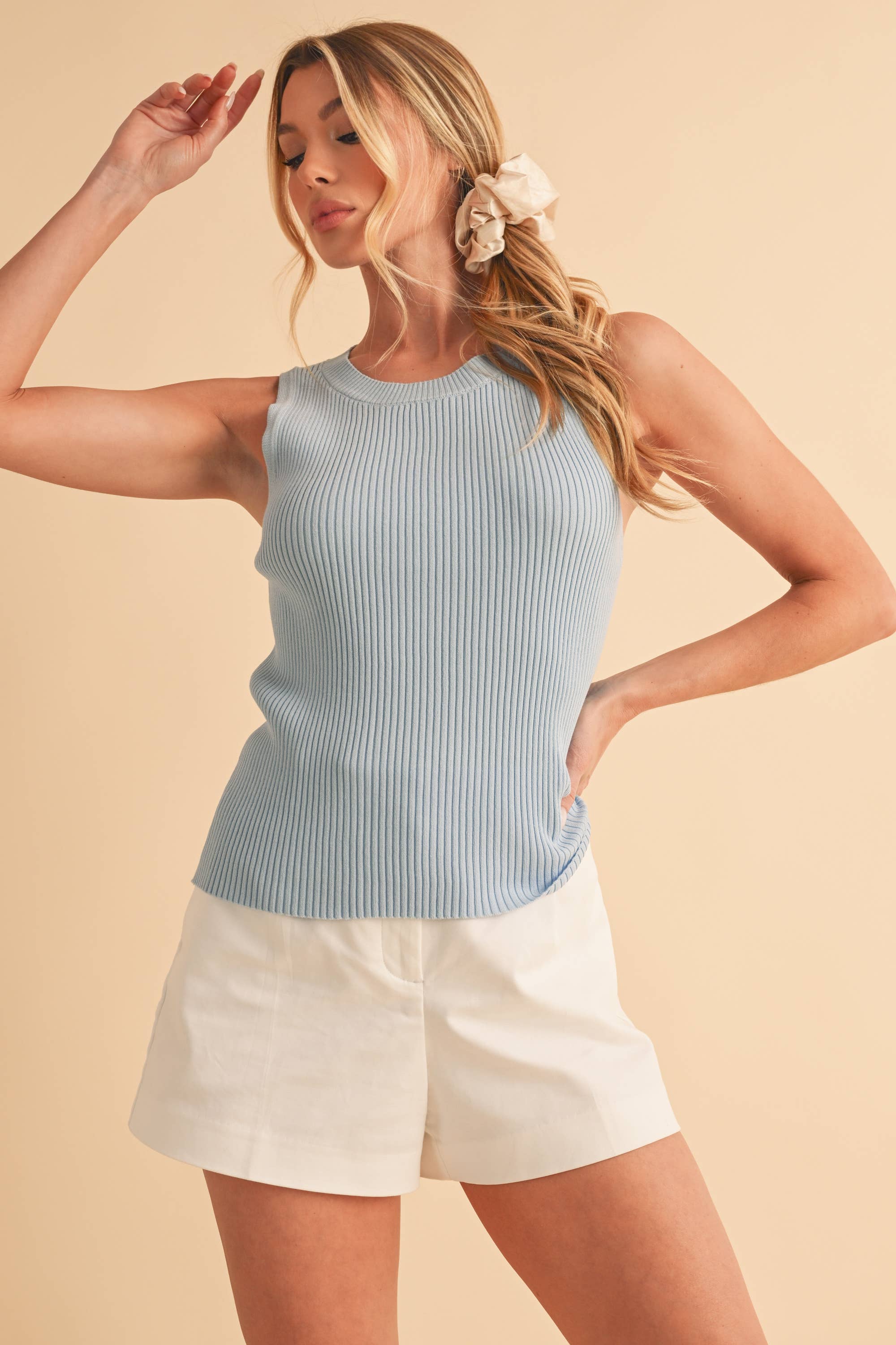 AEMI + CO – Engroshandel Tanktop – Kvinder – Jadine strikket tanktop 3131DN5