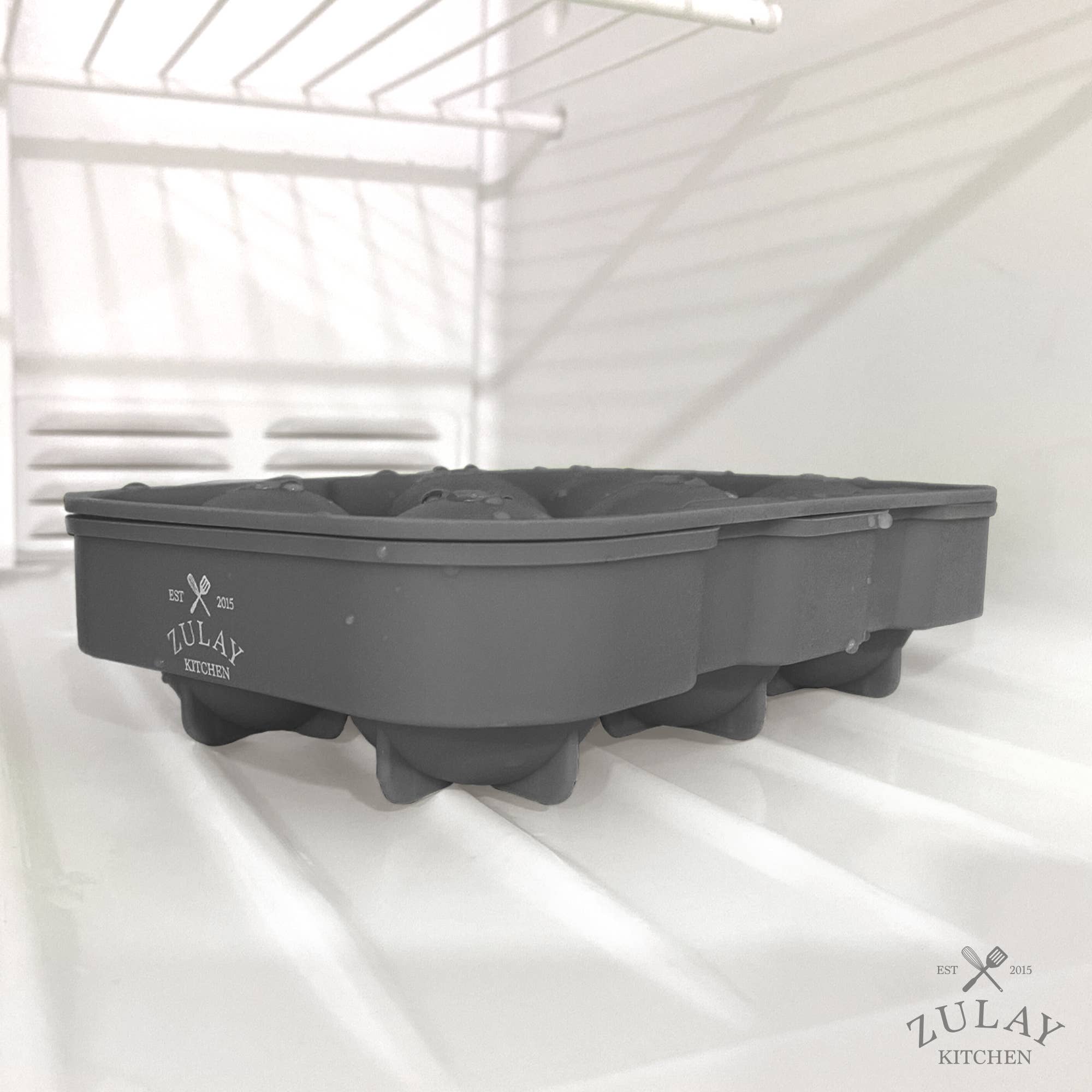 Zulay Kitchen - Wholesale Ice Tray/Mold - Silicone Ice Cube Trays Set of 2 3