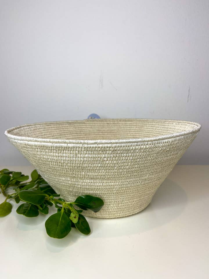 Large Sisal Basket - 002 for wholesale by Eve & Nico Gifts & Home Decor