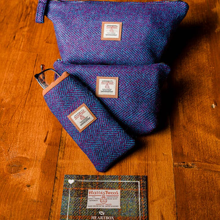 Heartbox Scotland - Venta al por mayor Funda/estuche para gafas - Unisex - Funda para gafas Harris Tweed2