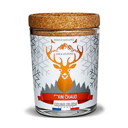 ODYSSÉE DES SENS - Wholesale Jar/Filled Candle - Mulled Wine - Candle 180g0