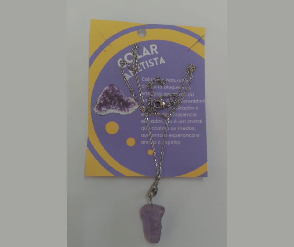 EMTUACASA - Wholesale Pendant/Charm Necklace - Necklace with Amethyst Pingent0