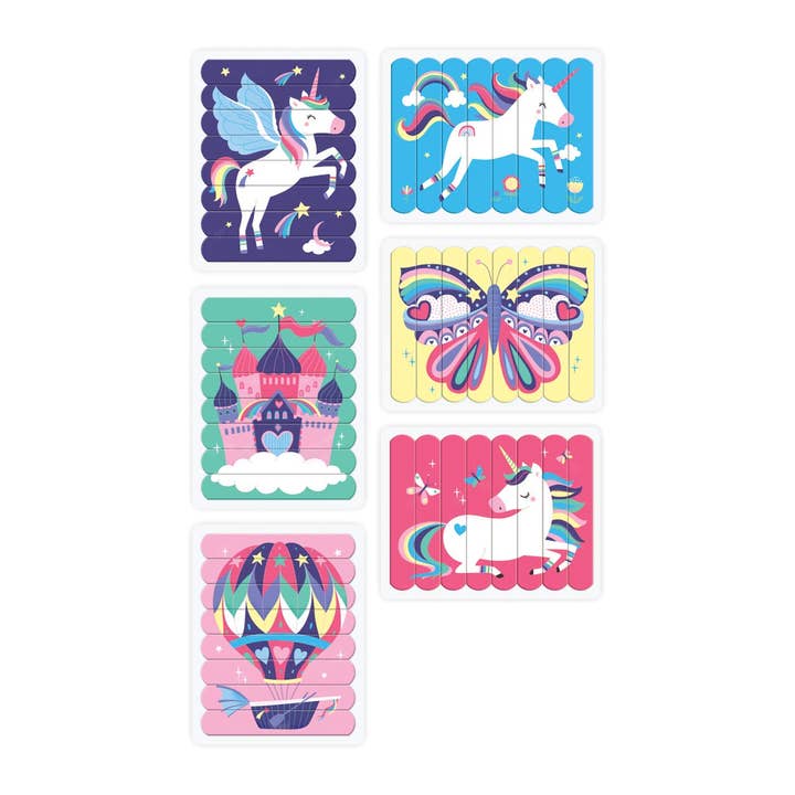 Chronicle Books - Wholesale Puzzle - Kids - Unicorn Magic Puzzle Sticks