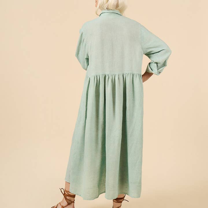 Closet Core Patterns - Wholesale Craft Sewing Kit - Jenna Shirt + Shirtdress Sewing pattern33