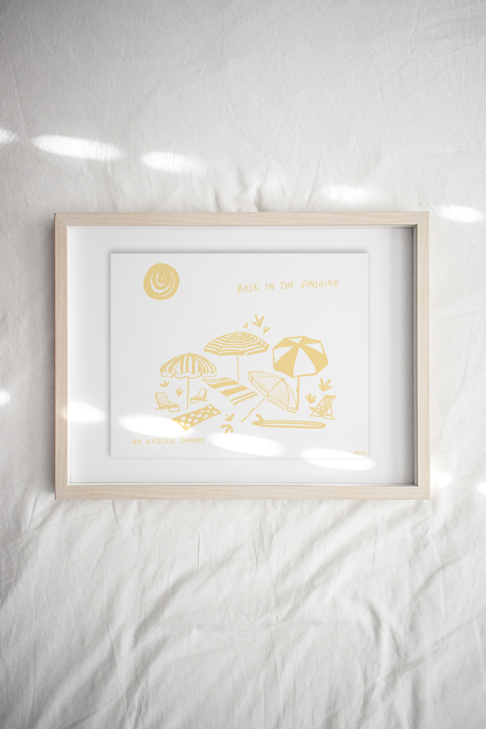 MFMDESIGNS - Wholesale Art Print - BASK IN THE SUNSHINE1