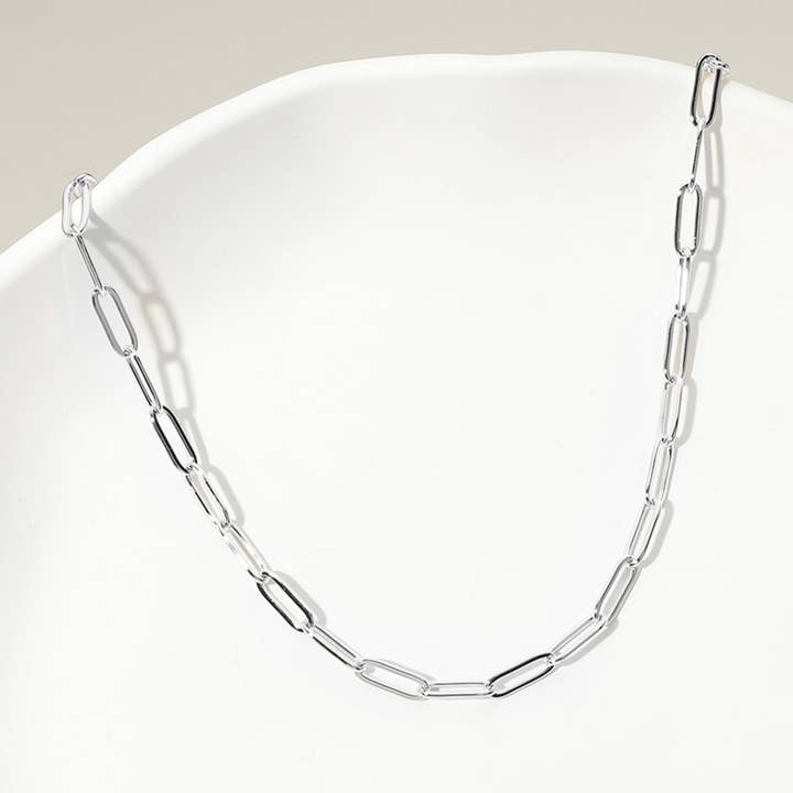 Sensibling Corp. - Wholesale Link & Chain Necklace - Paperclip Chain Necklace2