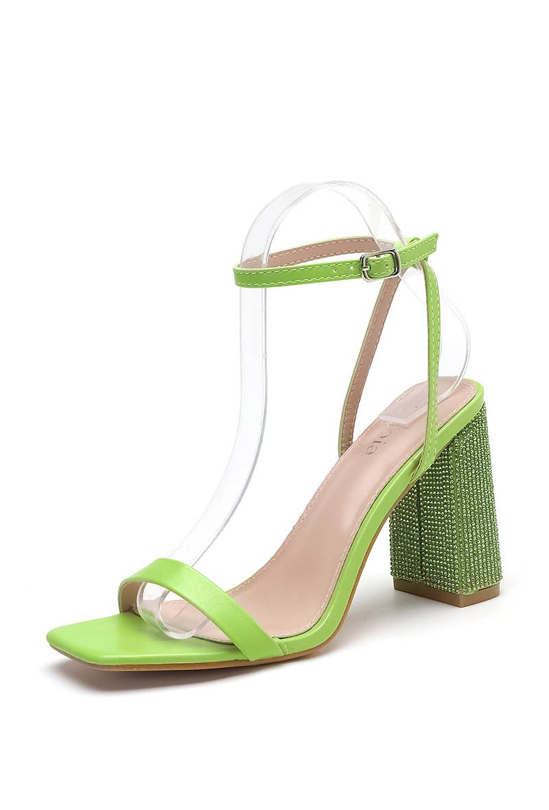 Joia Paris - Venta al por mayor Zapatos de tacón - Mujer - Sandalias con tacón y strass con correas ajustables H8-3639