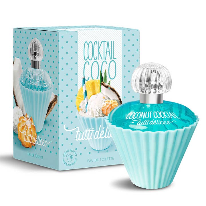 Tutti Délices - Distributed by Scents of Europe - Wholesale Perfume/Eau de Toilette - Coconut Cocktail Cupcake Perfume 1.7 oz2