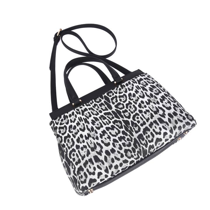 Mellow World – wholesale Satchel – Women's – Savanna Leopard Print Satchel