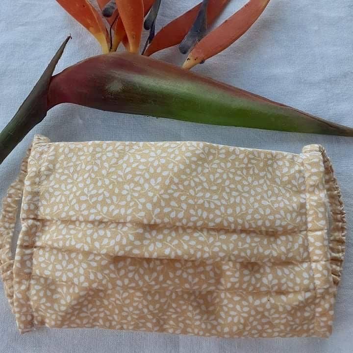 Kidiwi handmade - Venta al por mayor Mascarilla facial protectora - Mascarilla de tela lavable 100% algodón orgánico - 7€/unidad o 20€/lote de 37