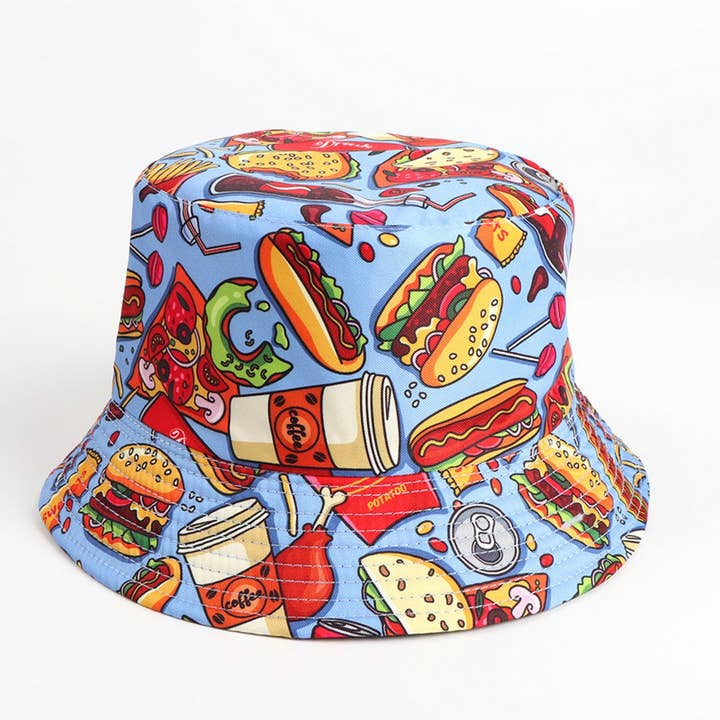 NINEXIS - Wholesale Bucket Hat - Women's - CWAH1521_PERSONALIZED COLOR PRINTING REVERSIBLE BUCKET HAT4