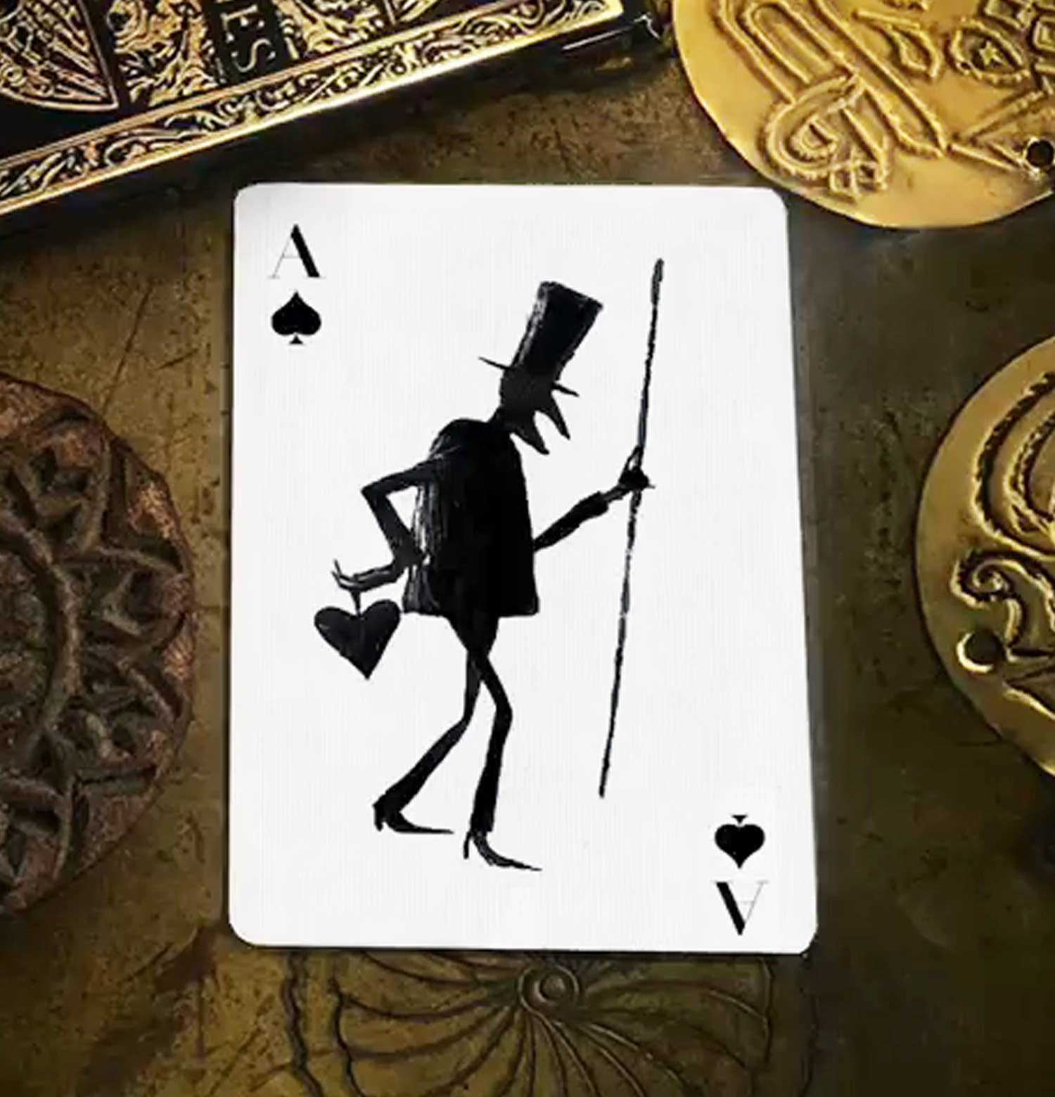 Artiphany - Wholesale Playing Cards - Bag of Bones Playing Cards - Premium Gold Edition8