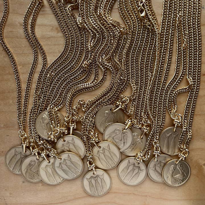 Merewif - Wholesale Pendant/charm necklace - Heads or Tails Necklace2