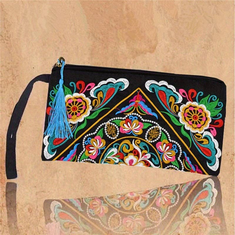 UZ Wholesale Store - Wholesale Wallet - Women's - Women's Embroidered Long Wallet3