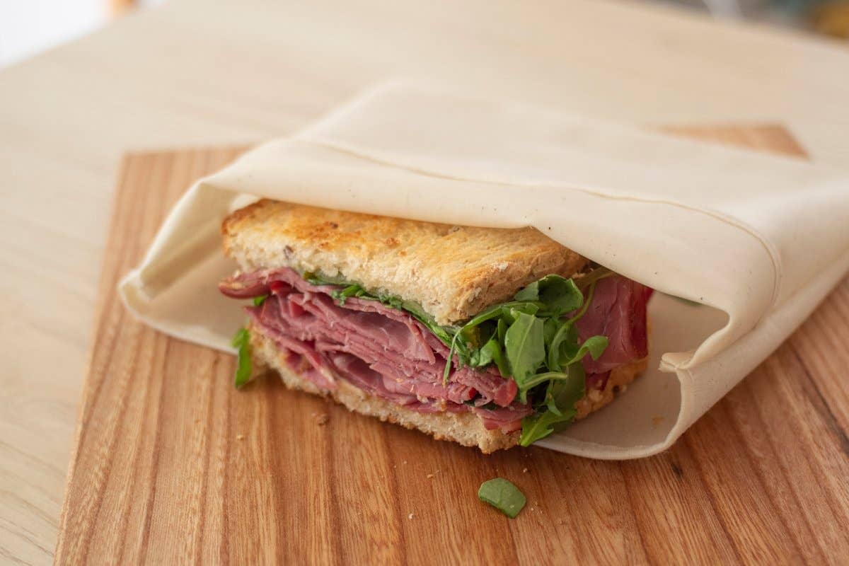 Food Huggers - Wholesale Food Storage Wrap/Bag - Food Huggers Fabric / Silicone Sandwich Bag4