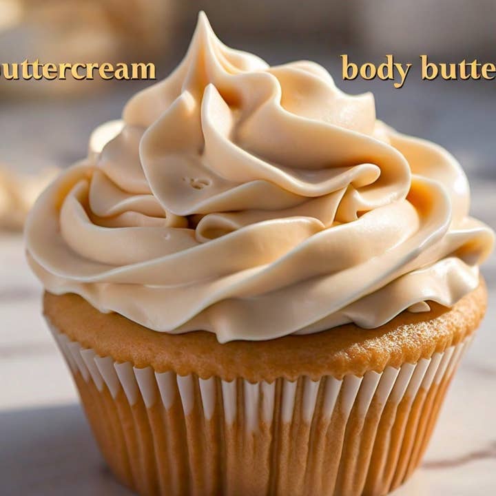 Beautique Goals - Wholesale Body Balm/Butter - Cupcake Buttercream Body Butters1