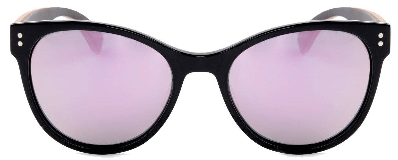 Billy Boston® – Großhandel Sonnenbrille – Unisex – Stella Cat Eye Acetat-Sonnenbrille mit Holzbügeln2