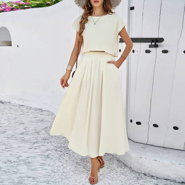 Timeless Harmony Dress Set for wholesale by Love, Kuza