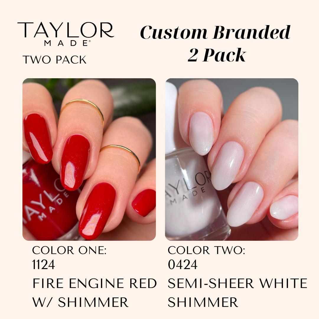 Taylor Made Polish – wholesale Nail polish – Custom Nail Polish: 2 Pack Long-wearing + Vegan + Non-toxic61