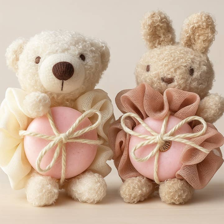 Petite Grace – Savon Compagnon de Bain pour Enfants | Ours ou Lapin Surprise | Savon Rose Doux Cadeau pour Petites Filles pour la vente par Gulf Kind