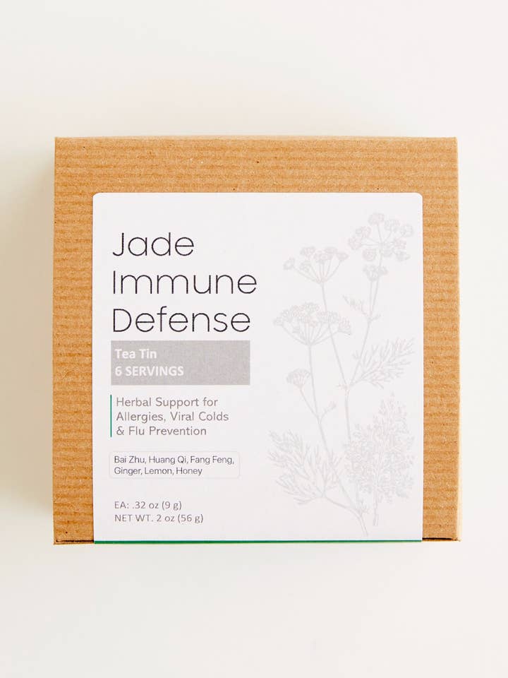 Reusable Tin - 6 Servings: Jade Immune Defense for wholesale by Green Empress Herbs