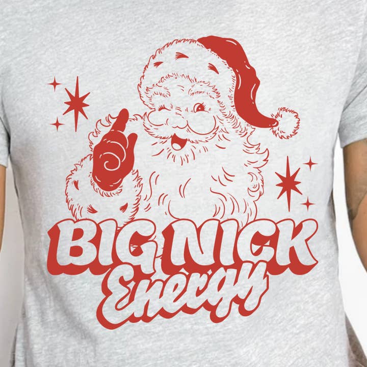 TEELUX - Wholesale Sublimation Transfer - (shirt not included) Big Nick Energy in RED - Screen print Transfer0
