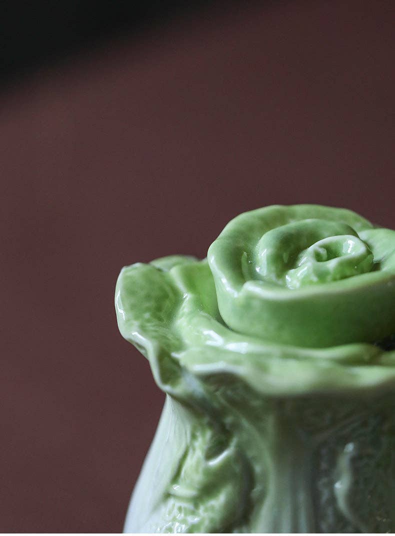 Gohobi （We cover U.S. import duties） – wholesale Tea pot – Gohobi Ceramic Cabbage Tea Container6