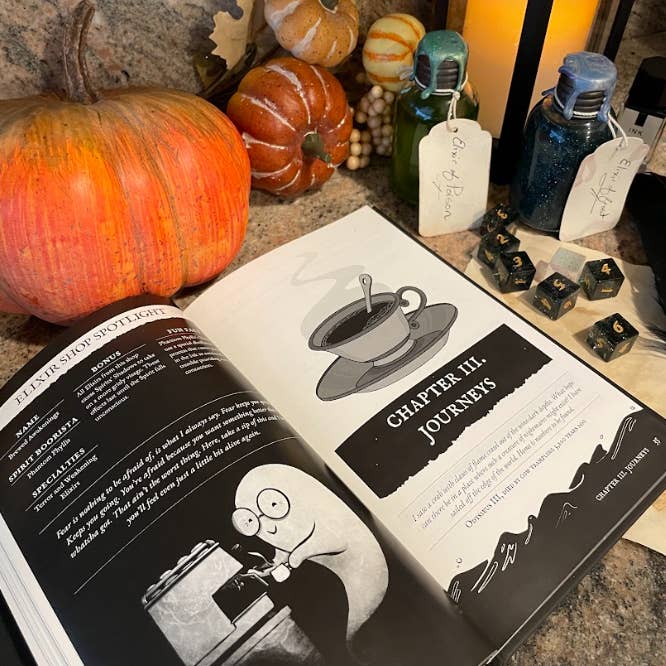 Snowbright Studio - Wholesale Board game - ink, a coffee-fueled RPG2