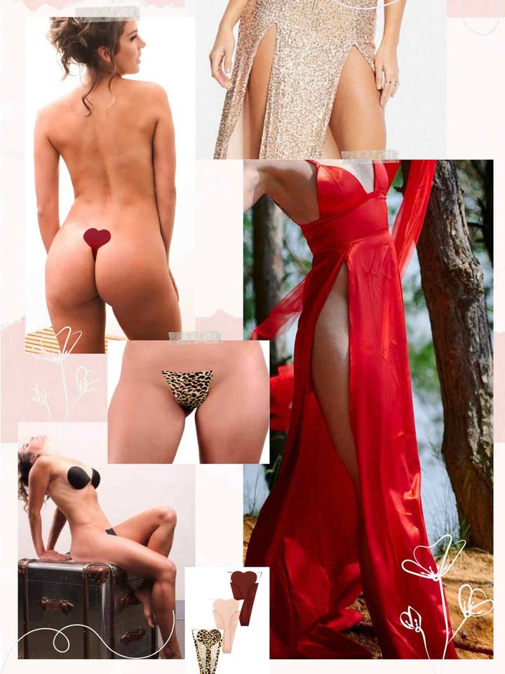 B Free AUSTRALIA - Vente Sous-vêtements – femme - String en G à coller invisible sans bretelles12