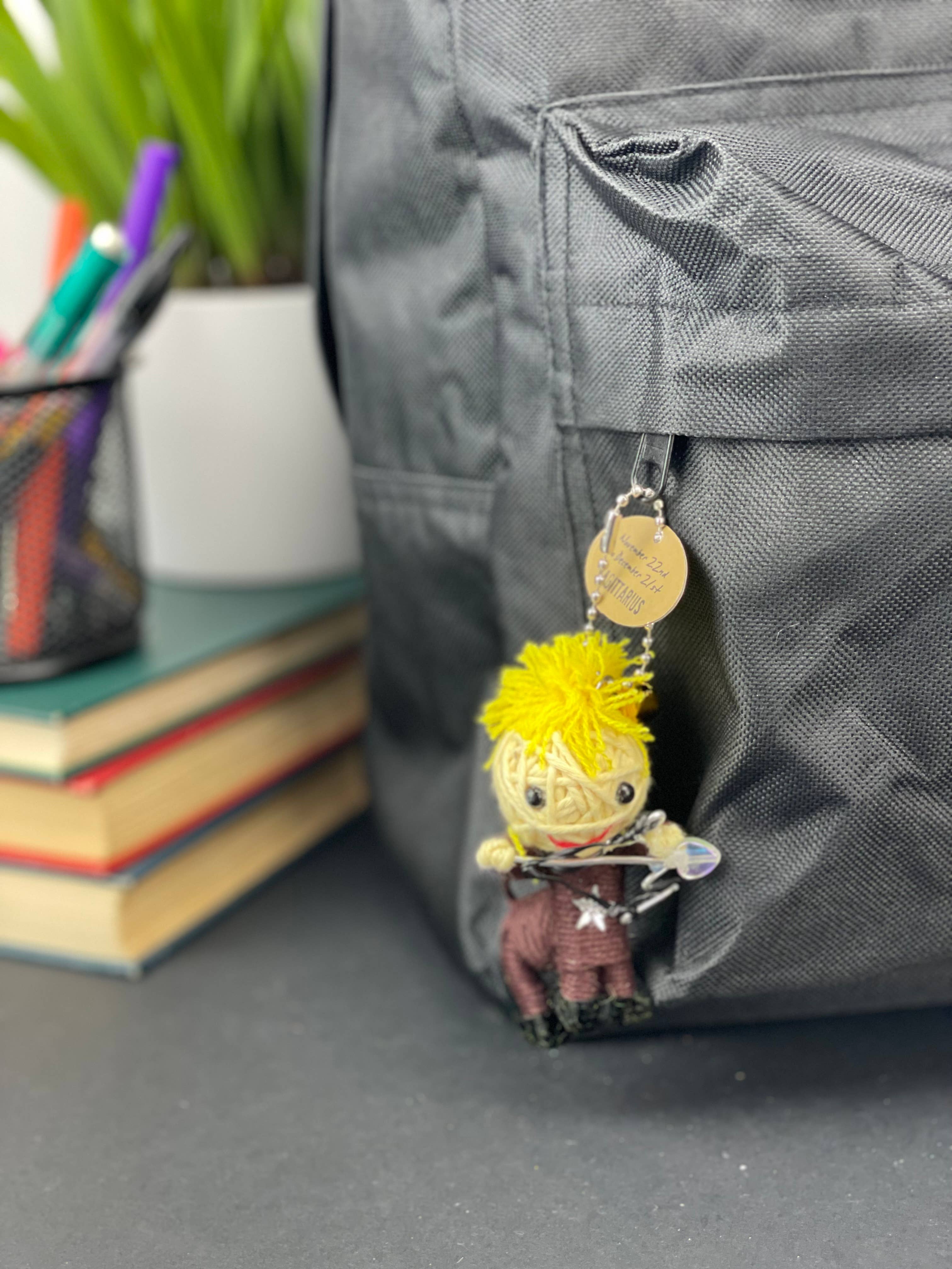 The H&H Group - Wholesale Keychain - Unisex - Sagittarius - Watchover Voodoo Dolls - Zodiac - Keychain3