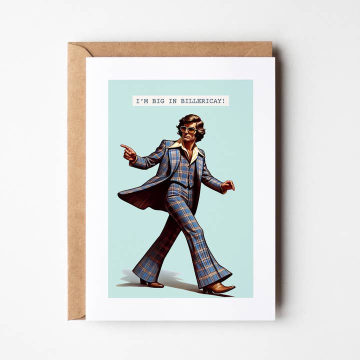 I'm Big in - Customised Card for wholesale by Timmy Loves