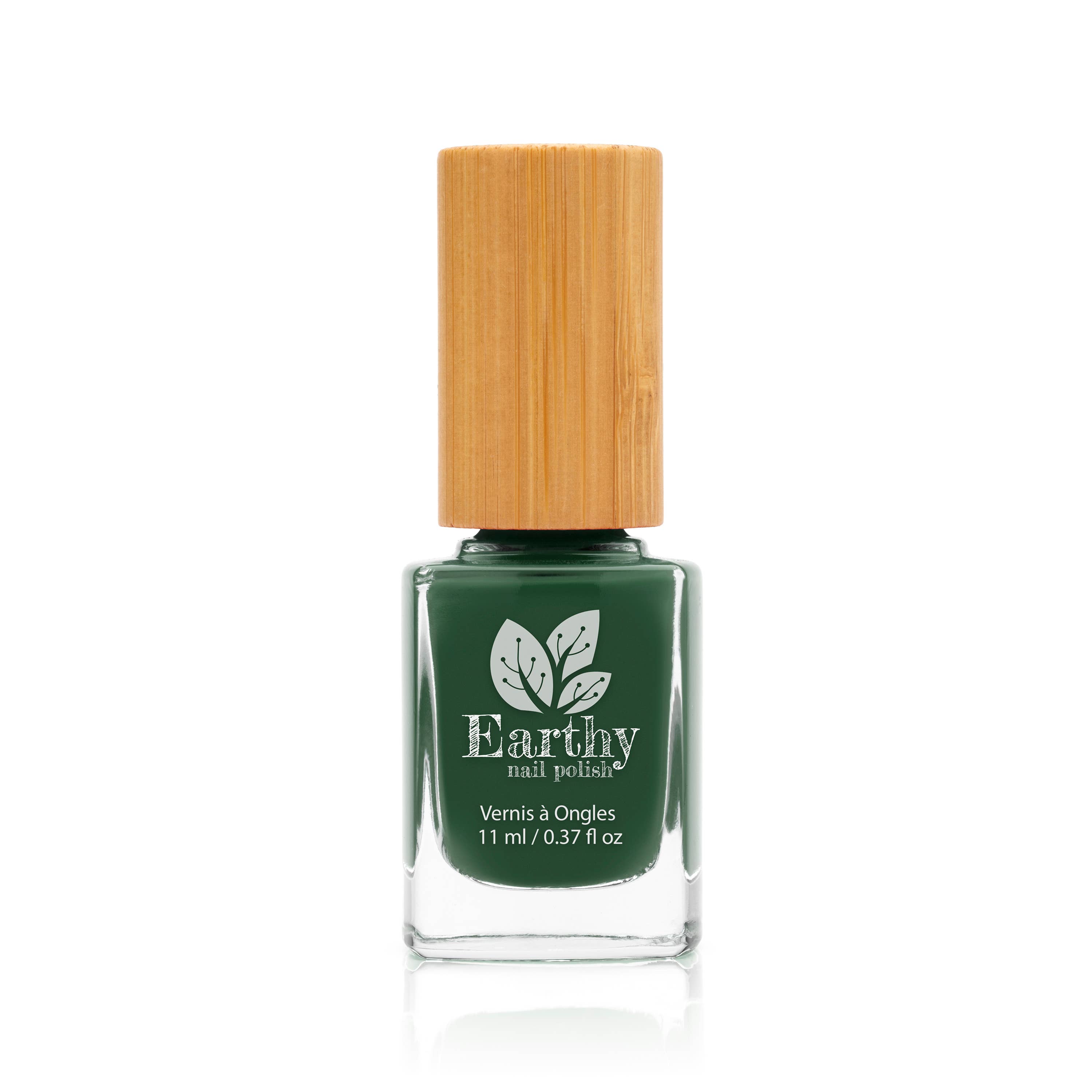 Earthy Nail Polish - Wholesale Nagellak - Forever Green nagellak van Earthy Nail Polish - diepe donkergroene kleur