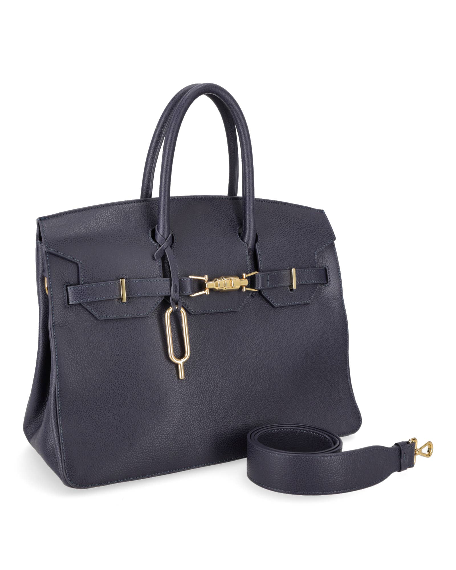 Quarzovivo - Wholesale Handtas met handvat - Dames - Handtas van Italiaans leer met flesstructuur - Agata7