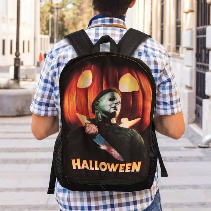 Wild Star Hearts - Vendita all'ingrosso Zaino - Unisex - Zaini per Film Horror da Uomo e Donna Borse da Esterno per Halloween - Michael Myers1