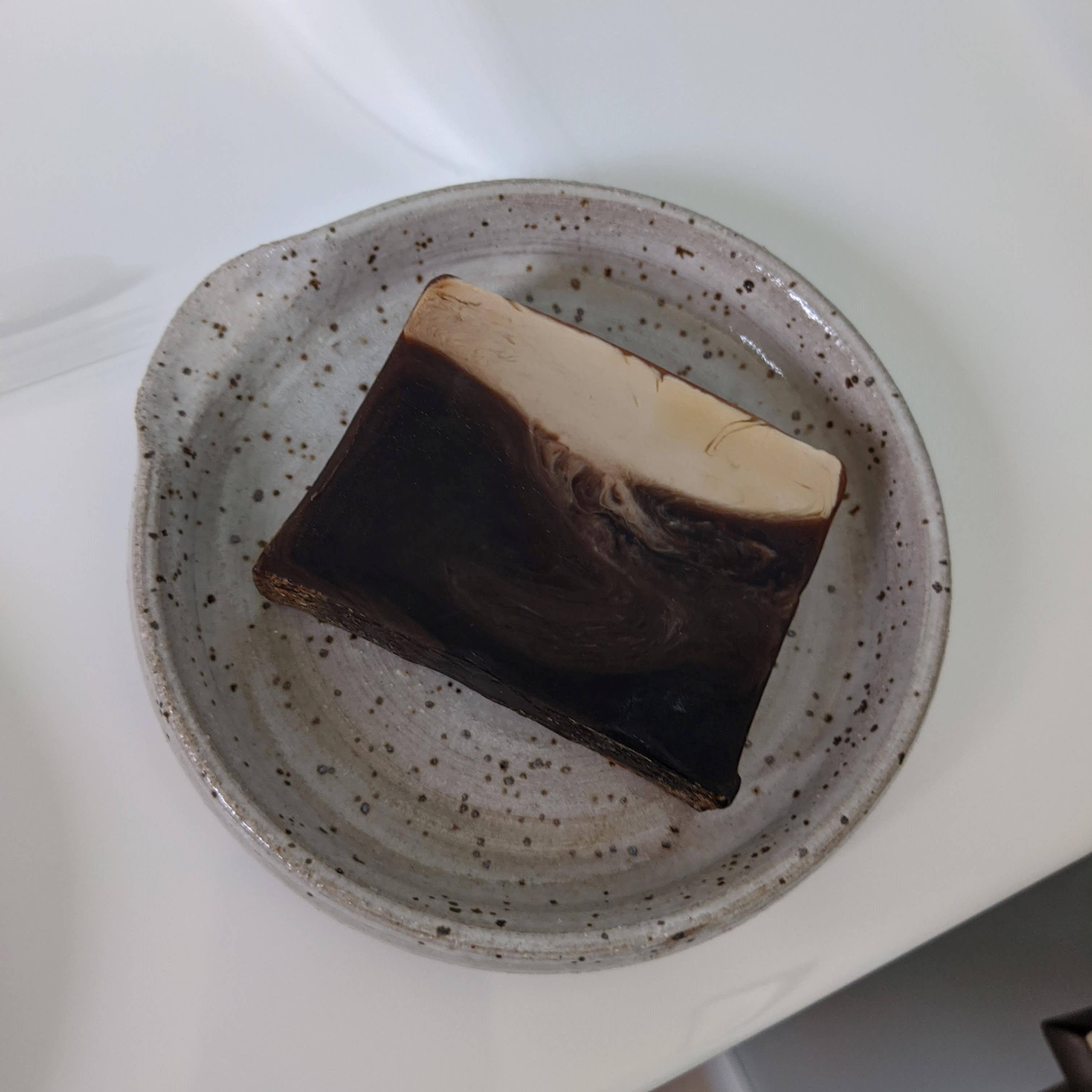 Nomad Potters - Vente Repose-cuillère - Repose-cuillère blanc moucheté2