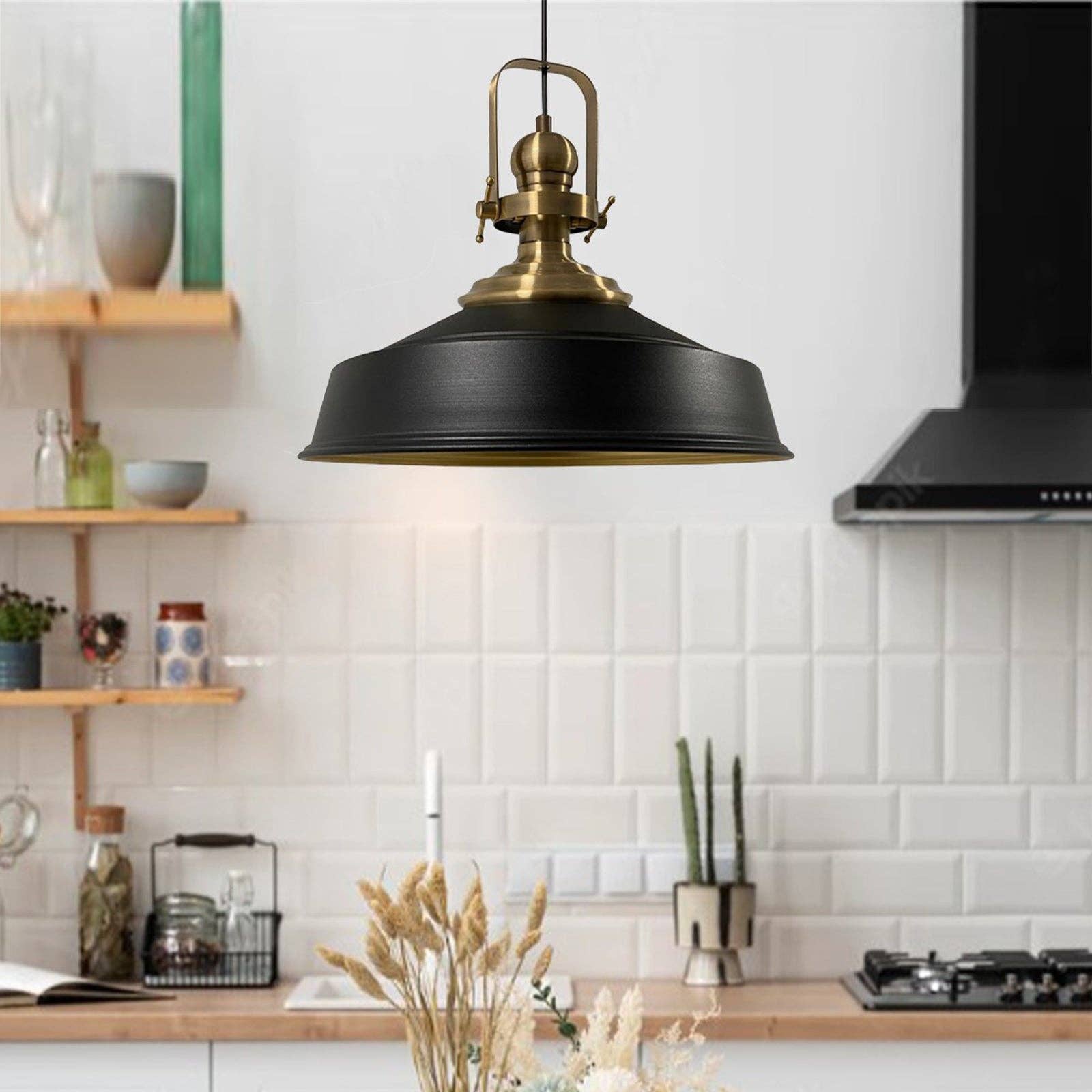 REMOVED BRAND – wholesale Chandelier/hanging light – Asletl Pendant Light, 15.7" Metal, E263